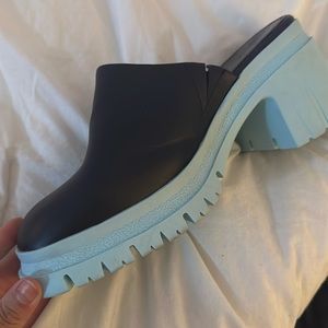ASOS chunky mules shoes